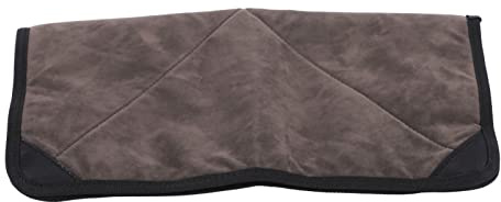 Depisuta Custodia per Lenti Pieghevole in Tessuto, Grigia, Antigraffio, per Fotocamera Digitale, Funzione Aggiuntiva per Pulire la Superficie, Flanella (#12)