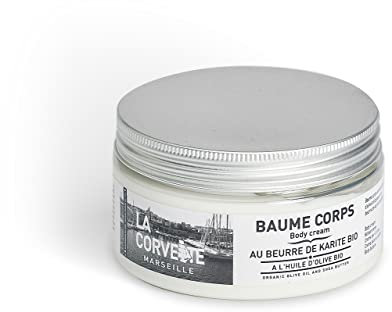 La Corvette Balsamo Corpo con Burro di Karité Bio & Olio d’Oliva Bio – Idratazione Intensa & Protezione, Trattamento Nutriente per Pelle Secca – 200 ml, Senza Parabeni né Silicone