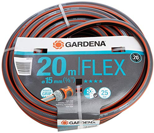 Gardena 18043 – 26 20 m Boden grau, orange Gartenschlauch