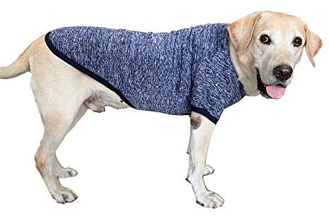 Dreamls Haustierkleidung, Hund Winter Plüsch Pullover, warm, Winddicht, Sweatshirt Kostüm für mittelgroße und große Hunde