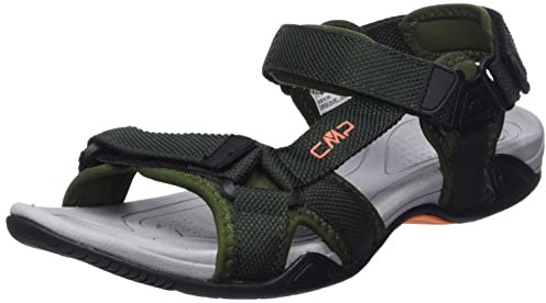 CMP HAMAL HIKING SANDAL, Sandalo Sportivo Uomo, Jungle, 45 EU