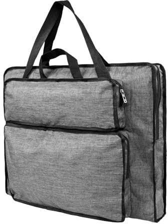 4K Sac de Planche Sac à Dessin Sac de Peinture Sac à Main pour Protéger Les Dessins Portable Imperméable pour Stockage et Transport Dessins et Outils de Peinture Oxford