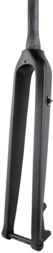 Carbono Horquilla Rígida Bicicleta De Montaña 26 27.5 29 Horquilla Rígida MTB Freno De Disco 15x100mm Eje Pasante BTT Horquilla Delantera 1-1/2'' Cónica Tubo De Dirección ( Color : Matte Black , Size