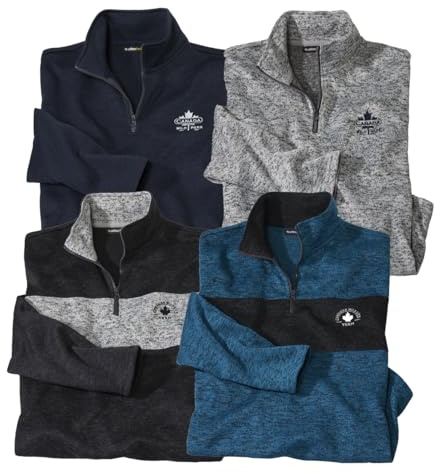Atlas For Men 4X Fleece-Sweatshirt M-5XL