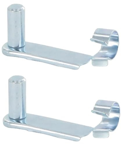 cyclingcolors 2 x Sicherheitsnadel für Gabelkopf-Federklemme, 6 mm Nutzlänge, 35 mm Universal-Gaszylinder-Kopf-Endkappe, Gabel, Fahrzeug-Stiftbacke