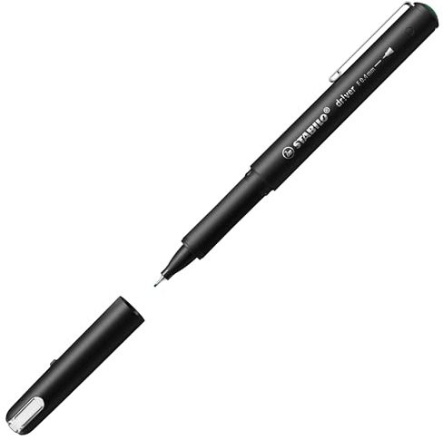 STABILO Premium Fineliner | 0,4 mm | fein | Grün | Dr!ver Serie