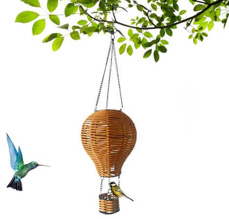 Solar Rattan Lantern Boho Lantern