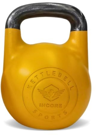 Kettlebell Turnier Incore Sports 16 kg | Stahl-Kettlebell in Wettkampfgröße für Girevoy Sport