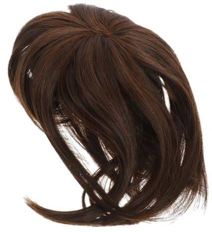 VINTORKY Topper Per Sintetico Clip Per Diradati Aggiunge Volume e Copre i Grigi