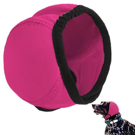 Coperchio per l'orecchio del cane per bagno - cucciolo di nuoto snood, tappo per la protezione 'orecchio per cani che riduce il rumore per la pioggia della doccia per nuotare