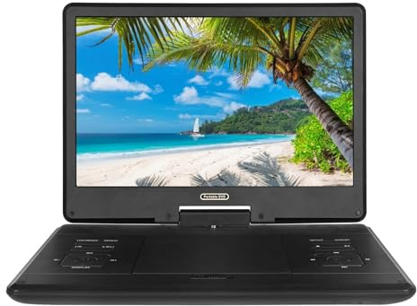 Lettore DVD Portatile Versatile E Compatibile Con Tutti I Formati, VCD/DVD/CD/MP3/MP4/RMVB Qualità Dell'immagine Chiara Audio Stabile