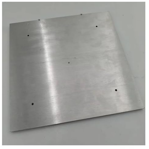 For imprimante 3D Qidi Q1 Pro, plaque chauffante CNC en alliage d'aluminium de 8 mm, kit de mise à niveau de coussin chauffant en silicone 110/220 V distinctif(Aluminum plate,220V)