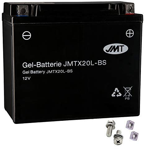 YTX20L-BS JMT Gel Batterie für FXD 1340 Dyna Super Glide Baujahr 1995-1998