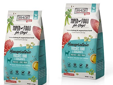 MACs Dog Mono Rind | 2X 12kg Hundefutter Sparpackung