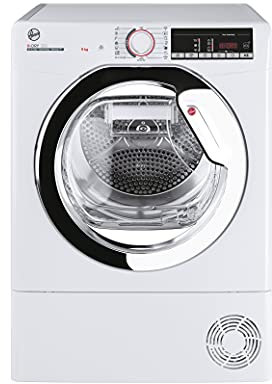 Hoover H-Dry 300 HLEH9A2TCE Freestanding Heat Pump Tumble Dryer, A++, 9 kg Load, White