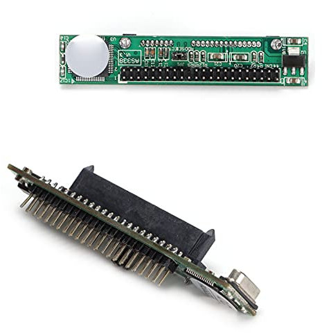 Disque Dur IDE vers SATA, Adaptateur SATA vers IDE‑44 Broches 2,5 Pouces Pratique Durable Hot Swap Serial ATA vers PATA vers 2,5 SATA HDD/SSD/Odd