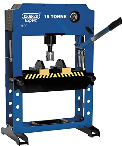 Draper 70563 Expert Hydraulic Bench Press, 15 Tonne
