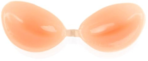 Push Up Backless Bra, Adhesive Bra Reusable Silicone Strapless Bra Skin Friendly Invisible Bra Stick on Bra for Everyday Use. (as8, Cup_Band, c)