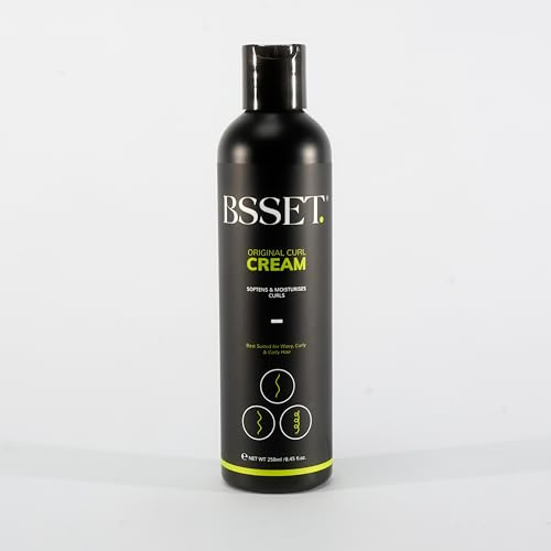 BSSET Defining Curl Cream with Jamaican Black Castor Oil and Olive Oil - 250ml