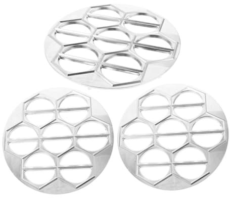 Cabilock Máquina Para Hacer Ravioles Rusos 14 Agujeros Aluminio Ideal Para Cocinar En Familia