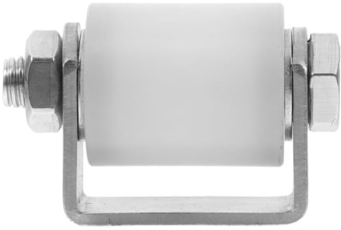 Homsfou Roue De Guidage Porte Coulissante Acier Inoxydable 30 Mm | Support IntéGré, Fonctionnement Silencieux, Conception Directionnelle, Portails Et Portes Coulissantes