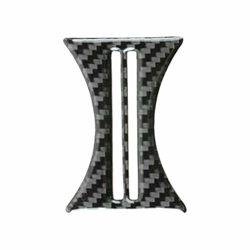 molduras interiores de coche Adhesivo Decorativo De Fibra De Carbono Para Portavasos Para Mercedes Para Benz CLA GLA Clase A Pegatina botón salpicadero coche