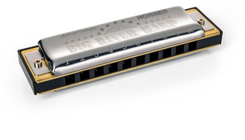 Hohner BGRVR D Big River Harp, D Major