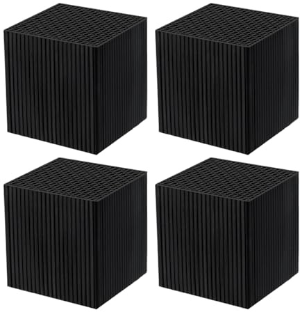 Cube Purificateur D'eau Pour Aquarium, Lot De 2 Ou 4, Filtre À Charbon Actif Réutilisable Pour Aquarium, Filtre Activé Pour Aquarium, Clarificateur D'eau Pour Abreuvoir, Bassin, 5/10 Cm