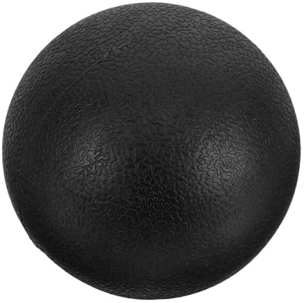 HAMPPLIES Massageball Für Nacken Und Rückenentspannung Tragbarer Faszienball Für Effektive Muskelmassage Für Yoga Und Fitness Schmerzlindern Und Stressabbau Schwarz Mit Tragetasche