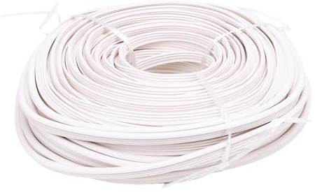 Sahgsa 120 Fuß Weiße PVC-Poolfolien-Verriegelungsperle für in- und Oberirdische Schwimmbäder – Langlebig und Sicherer Sitz