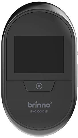 Brinno Duo Front Door Peephole Camera SHC1000W - Smart Home Security System with Mobile and Live Feed - Dual Image Storage with Data Privacy - No Fees, Quick, Easy Installation, Theft-Proof Design