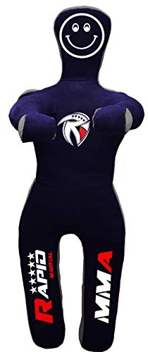Brazilian Jiu Jitsu Dummy Wrestling Grappling for All Ages-Boxing Equipment for Training Home Sports Equipment Wrestling Dummy Judo Fight Kick Boxing Training Coaching- 4 FT / 48 INCHE-UNFILLED