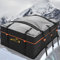 AUPERTO Dachbox, 538L Auto Dachkoffer Faltbare Gepäckbox mit Anti-Rutsch Matte + 4 Türhaken + Sperren, Wasserdicht Schwerlast 600D Dachboxen Dachgepäckträger Tasche für Reisen und Gepäcktransport