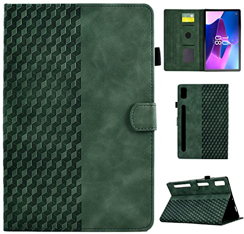 Fodral för Lenovo P11 Pro (2nd Gen) Skyddshölje Lenovo P11 Pro 2:a Gen Magnetiskt Bilsömn/Alarm Fodral för Lenovo Tab P11 Pro 2:a Generationen 11.2 Pouces 2022 TB-132FU/138FC, Grön
