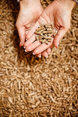 Wood Pellets Cat Litter 120 XXL Large Pack Highly Absorbent Made From%100 Pine Wood (4 x 30L Quad Pack)