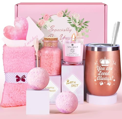 LIVEHITOP Geschenke für Frauen Geburtstagsgeschenk für Freundin Geburtstag | Geschenk Geschenkset für Schwester, Beste Freundin, Mama, 18 40 50 70 Geburtstag