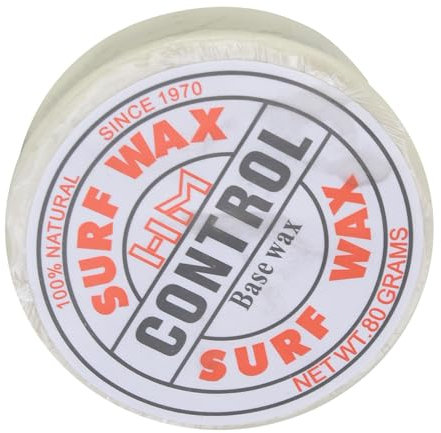 Akozon Surf Antideslizante, Ceras Accesorios Base Cera Cera Tabla de Surf Base Temperatura del Agua (White)
