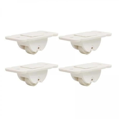 YsXoWiui 4x Pulegge Piccole con Rotelle Fisse Da 4 Pezzi Universali per Armadietti Leggeri