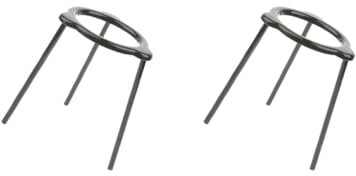 2 Set Lab Chemistry Stand Experiment Beaker Bunsen Burner Tripod Holder 75mm/3''