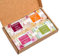 CABRERIZO SOAP 4 Jabones Naturales Artesanos, Estuche jabones para regalar - Jabones artesanales de Aceite de Oliva, Karité, Argán, Rosa Mosqueta y Aloe, 4 x 100 gr. - Jabón manos, cara y cuerpo