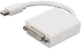 LMP Mini DisplayPort to DVI Adapter, Mini-DP to DVI, W126585018 (Adapter, Mini-DP to DVI Monitor, White)