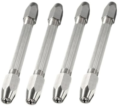 Tornillo de banco de perforación, soporte de pinza de acero de 0 a 3,1 mm para reparación de relojes y tallado en el hogar, juego de 4 herramientas de destornillador portátil
