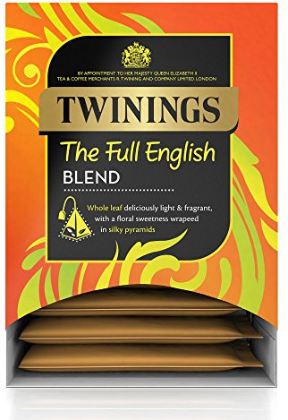 Twinings Teebeutel, englische Pyramidenform, 10 x 15 cm