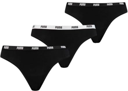 PUMA Damstring stringtrosor, svart, XL