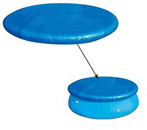 Yobby Bâche de Protection pour Piscine Ronde Diamètre 1.83m,Bâche pour Piscines Tubulaire ou Gonflable Ronde,Couverture de Piscine Imperméable Anti-poussière Bleu