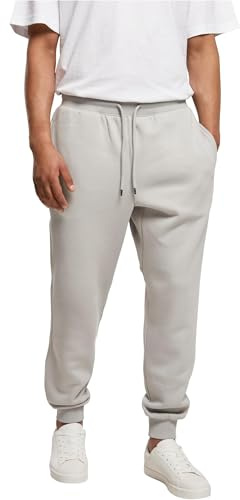 Urban Classics Basic sweatpants herr Träningsbyxor, Lightasfal, L