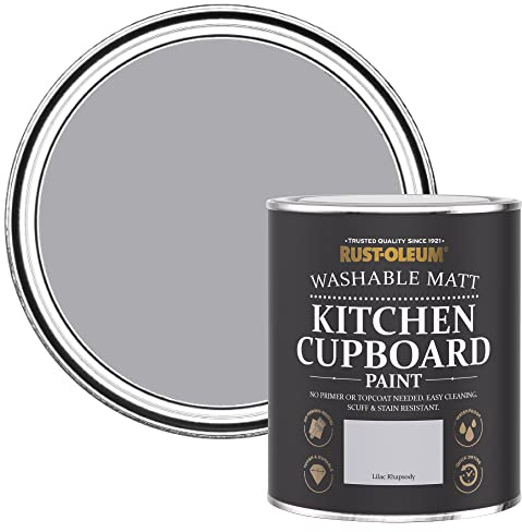 Rust-Oleum Light Purple Kitchen Cupboard Paint in Matt Finish - Lilac Rhapsody 750ml