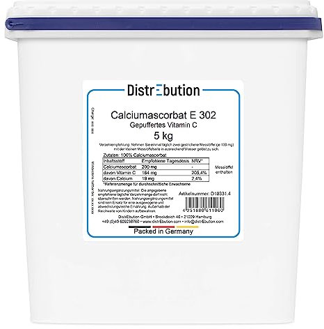 Vitamin C Pulver 5kg Calciumascorbat E 302 gepuffert