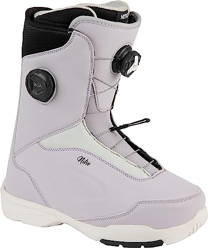 Nitro Snowboards Damen Scala BOA Boot All Mountain Freeride Freestyle Schnellschnürsystem Snowboardboot, Lilac, MP 23.5 // EU 36 2/3 // US WMN 6