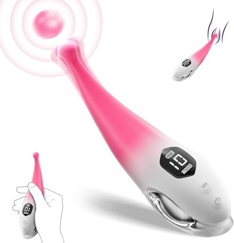 Rinofans Vibration für Frauen Klitoris Vibrator Sex Spielzeug für die Frau und Paare Extrem Sex - G Punkt Vibratoren mit 10Modus Stark Leise Klitoris Stimulator für Sie Anal Dildo Sex Toys für Männer